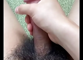 Japanese Masturbation dick handjob cuming