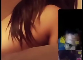 Beautiful Indonesian girl having sex round her boyfriend on bigo live