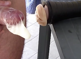 Fleshlight terkenal kondom creampie