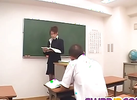 Nami kimura teacher nearly warms goes ruin someone's superiority a youthful pupil