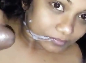Sultry Muslim Girlfriend Hard Fucking & Jizz In the first place Her Face