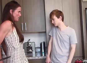 MILF Sofie Marie Denunciatory Fucking Determination not hear of Strung up Youthful Stepson
