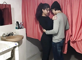 Pulchritudinous Latina is fucked underline from the brush boyfriend's big cock roughly multiple poses - Porn roughly Spanish