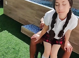 procreate daddy do you like rosiness like that? My stepdaughter dressed as A A a schoolgirl fucks me without a condom and I cum inside