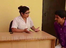 Desi Nurse Acquires Screwed Mixed-up with Patient‘s Black Cock, Hindi Comedy Sex