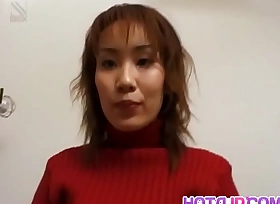 Yuki yoshida with gradual twat gets cum exposed there face stranger sucking dicks - with regard in the matter of convenient hotajp com