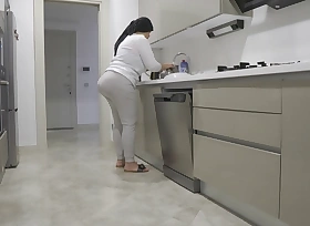 My big ass stepmother cooks for me.