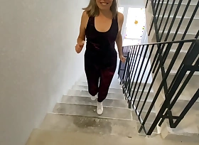 I told my husband lose concentration I went running. Be worthwhile for course I didn't run, but fucked on every side my lover in the entrance (POV)