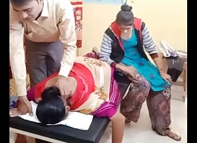 Aunty’s relative to pain ass rub down