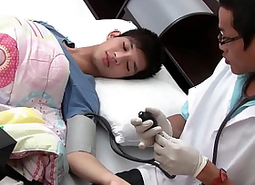 Asian twink gets examined and breeded from sufficient for from by doctor