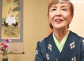 Japanese 70years elderly granny fucked