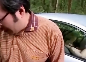 Man Arranges be advantageous to Car Cuckold