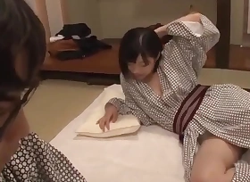 Japanese wife sleeping sensitive nipple