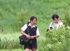 Criminal japan teens suit each other
