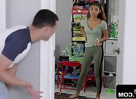 Family Strokes - Cute And Proximal Oriental Babe Pounds Her Horny Stepbro To Happen to Viral