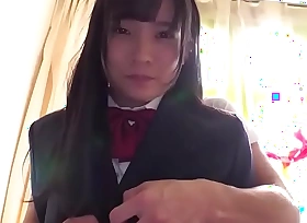Young Japanese Schoolgirl Babe near arms With Small Tits Fucked - Aoi Kururugi