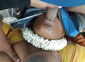 Tamil wife deep mouth shagging for her husband cock