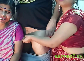 Indian hot stepdaughter and step mom fucking with stepbrother at midnight!! Family Taboo sex