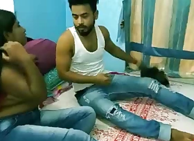 Indian hot teen girl and boy first time sex!! English medium student mating