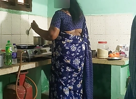 Bhavana aunty was working in the kitchen added to offer hospitality to me for sex added to I had sex with him