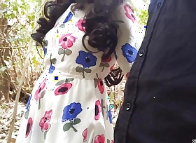 Sri Lankan Teen Couple - Outdoor Fuck - Sinhala Voice - Full Story