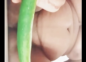 Sister bath time fuck pussy with Sponge gourd