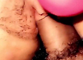 X-rated Latina fucks themselves in the matter of giant toys. Takes big dig about