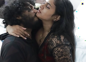 Vaishnavy hot sexy black net and red bikkini sex with Sharun Raj, Mallu couple hot sex in bikkini, Mallu couple ass lick in net