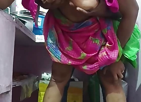 Telugu aunty in kitchen