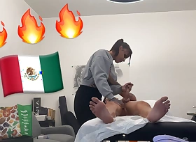 Forensic Mexican RMT Giving into Asian Monster Cock 1st Appointment