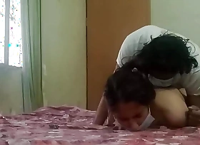 Dasi Muslim step sister sex on home