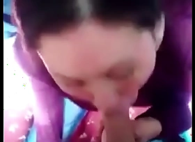Asian wife sucking