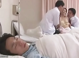 Japanese sweet nurse gets fucked in front of her the truth