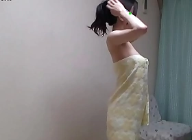 Shower time be fitting of japanese breasty legal age teenager