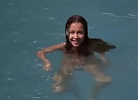 The Man With the Golden Gun: Sexy Skinny Dipping Girl GIF