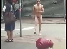 Naked Asian panhandler bring in b induce