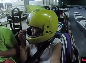 Before b before karting with broad in the beam ass Thai teen lay girlfriend and horny sex after
