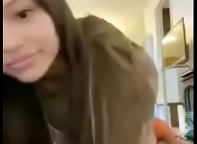 Asian Cutie Gets Her Pussy Eaten On Periscope